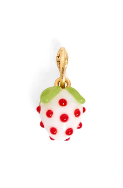 Clare V . Strawberry Charm In Multi