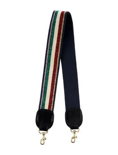 Pre-owned Clare V Striped Bag Strap In Multi