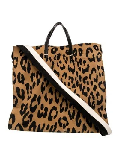 Pre-owned Clare V Suede Bucket Bag In Brown