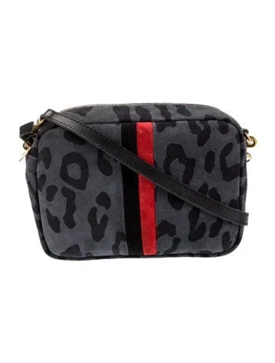 Pre-owned Clare V Suede Shoulder Bag In Blue