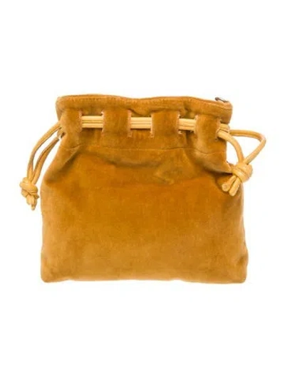 Pre-owned Clare V Suede Shoulder Bag In Brown