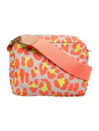 Pre-owned Clare V Suede Shoulder Bag In Multi