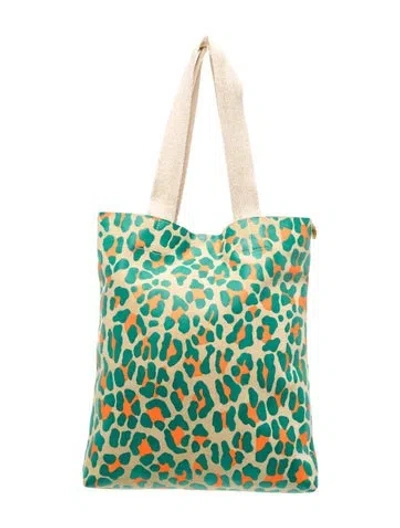 Pre-owned Clare V Suede Tote In Green