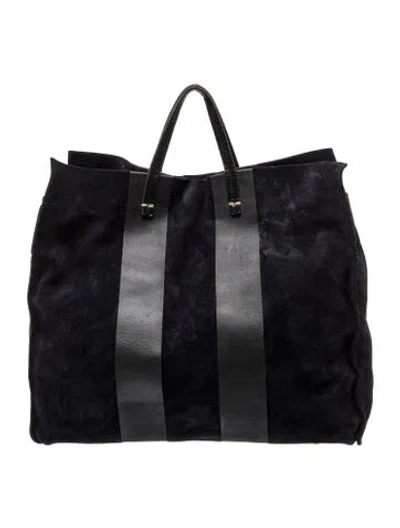 Pre-owned Clare V Suede Tote In Multi
