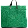 Clare V . Summer Simple Raffia Tote Bag