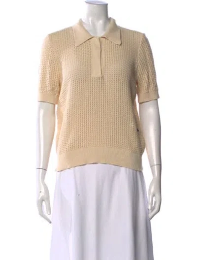 Pre-owned Clare V Sweater In Neutrals