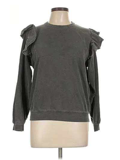 Pre-owned Clare V Sweatshirt In Gray