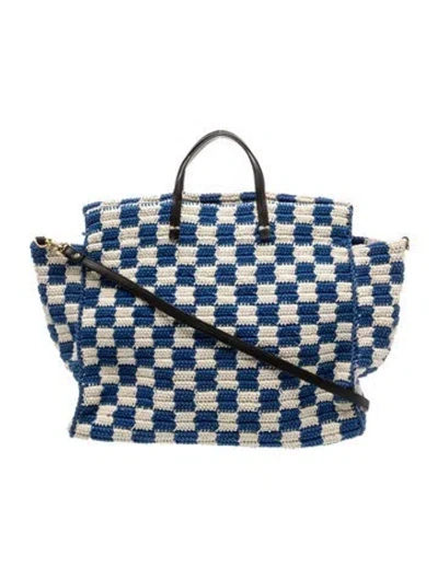 Pre-owned Clare V Tote In Blue
