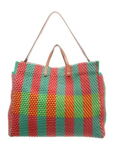 Pre-owned Clare V Tote In Multicolor