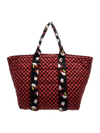 Pre-owned Clare V Tote In Red