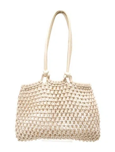 Pre-owned Clare V Tote In White