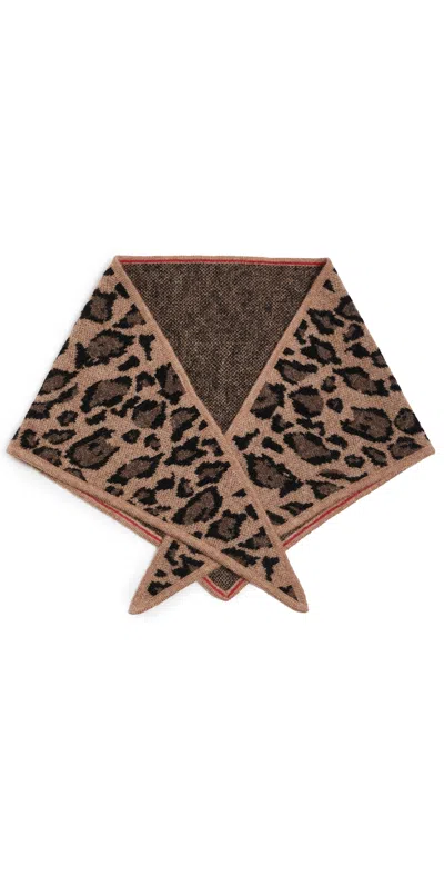 Clare V Triangle Scarf Camel Jaguar