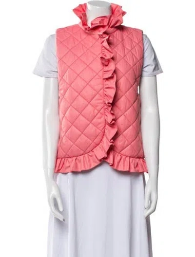 Pre-owned Clare V Vest In Pink