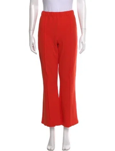 Pre-owned Clare V Wide Leg Pants In Orange