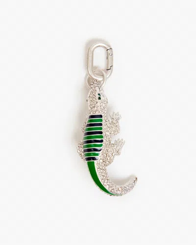 Clare V Women's Alligator Fob In Silver