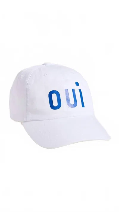 Clare V Women's Baseball Cap In White