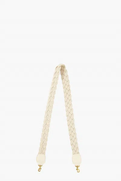 Clare V Women's Braided Rope Crossbody Strap In Natural