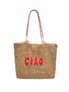Clare V Women's Lete Tote Bag In Tan In Multi