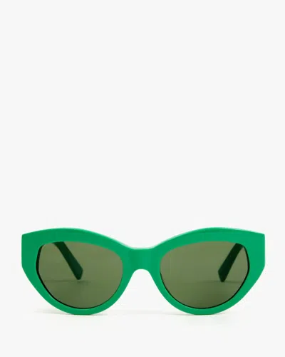 Clare V Women's Sophia Sunglasses In Fern In Green