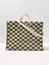 Clare V Women's Summer Simple Tote In Olive/cream In Multi