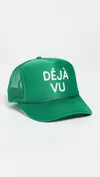Clare V Women's Trucker Hat In Green In Green