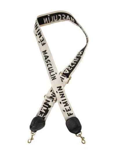 Pre-owned Clare V Womens' Bag Strap In Black