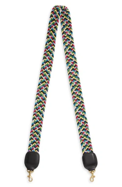 Clare V . Woven Crossbody Strap