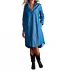 Claridge + King The Olivia Shirtdress In Lightweight Denim In Multi