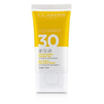 Clarins - Dry Touch Sun Care Cream For Face Spf 30  50ml/1.7oz In White
