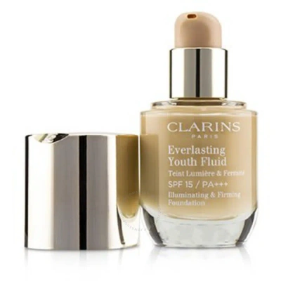 Clarins - Everlasting Youth Fluid Illuminating & Firming Foundation Spf 15 - # 110 Honey  30ml/1oz