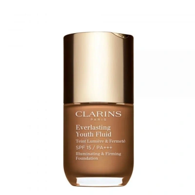 Clarins - Everlasting Youth Fluid Illuminating & Firming Foundation Spf 15 - # 118.5 Chocolate 30ml/ In 118.5 Cashew