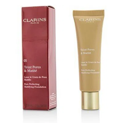 Clarins - Pore Perfecting Matifying Foundation - # 05 Nude Cappuccino  30ml/1oz