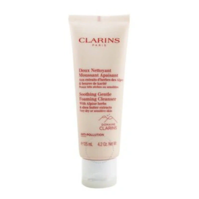 Clarins - Soothing Gentle Foaming Cleanser With Alpine Herbs & Shea Butter Extracts - Very Dry Or Se In White