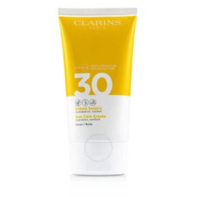 Clarins - Sun Care Body Cream Spf 30  150ml/5.2oz In Botanical / Cream / White