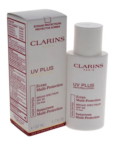 Clarins 1.7oz Uv Plus Anti-pollution Sunscreen Multi-protection Spf 50 In White