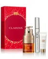 Clarins 3-pc. Double Serum Eye Firming & Hydrating Set In Transparent