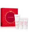 Clarins 3-pc. Hand & Nail Treatment Cream Set In Transparent