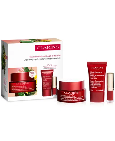 Clarins 3-pc. Super Restorative Skincare Set In No Color