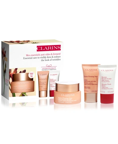 Clarins 3-pc. Limited-edition Extra-firming & Smoothing Skincare Starter Set In No Color