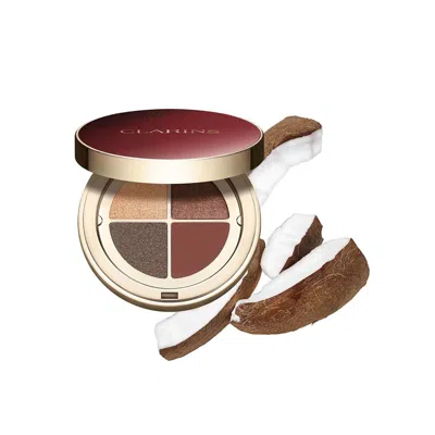 Clarins 4-color Eyeshadow Palette 0.1 Oz. - 10 Maple Gradation In 1 Maple Gradation