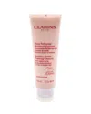 Clarins Soothing Gentle Foaming Face Cleanser With Shea Butter 4.2 Oz.