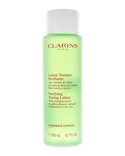 Clarins 6.7oz Purifying Toning Lotion In Transparent