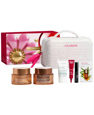 Clarins 7-piece Extra-firming Luxury Skincare Gift Set In No Color