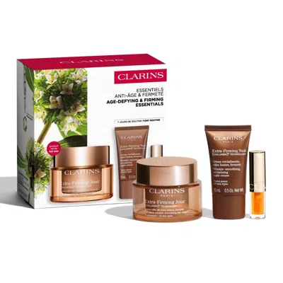 Clarins Age-defying And Firming Essentials In Transparent