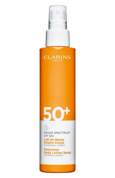 CLARINS CLARINS BODY SUNSCREEN LOTION SPRAY BROAD SPECTRUM SPF 50+