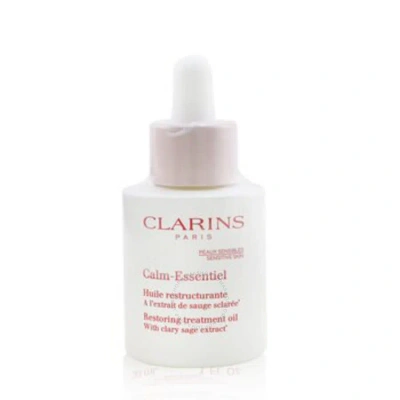 Clarins Calm-essentiel Restoring Treatment Oil Sensitive Skin 1 oz Skin Care 3380810439670 In White