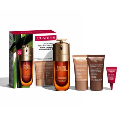 Clarins Cofanetto Giovinezza Double Serum Ed Extra-firming In Transparent