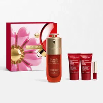 Clarins Double Serum & Super Restorative Collection Unit In Transparent