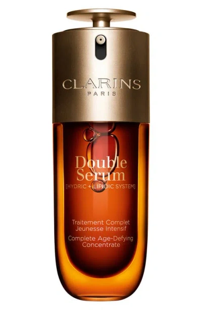 Clarins Double Serum Anti-aging, Firming & Smoothing Concentrate Serum In No Color