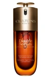 Clarins Double Serum Light Texture Anti Aging To Firm, Boost Radiance, Refine Pores 1.7 oz / 50 ml In No Color